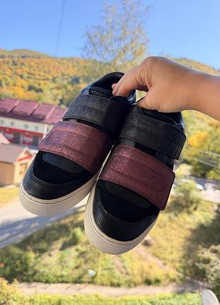 Скечерс кросівки макасіни , натуральна шкіра , кросівки skechers