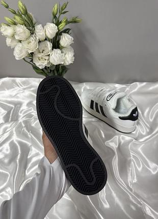 Adidas campus white black winter fur 4
