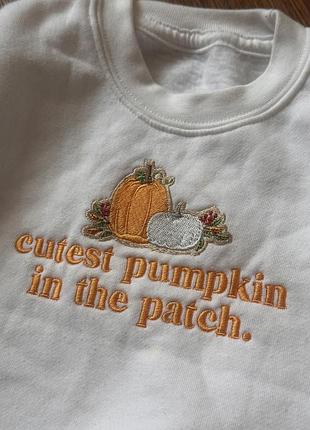 Тёплый свитшот 🤍🎃 2