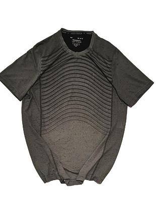 Футболка under armour big logo андер армор як nike pro adidas puma gymshark lululemon asics nebbia gorilla wear crossfit mma gym beam