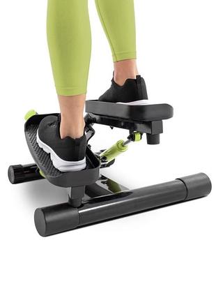 Степпер hop-sport hs-035s поворотний з дисплеєм та еспандерами