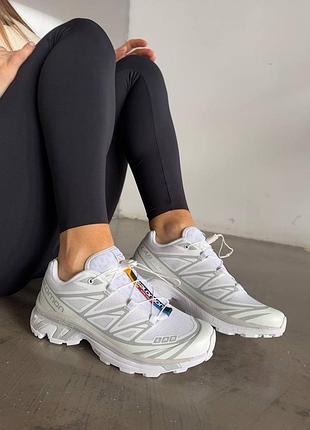 Кросівки salomon xt-6 adv white/grey | 37–45