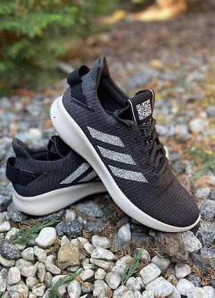 Оригінальні чоловічі кросівки adidas sensebounce+ street у дуже красивому темно-сірому кольорі 42-26,5см!