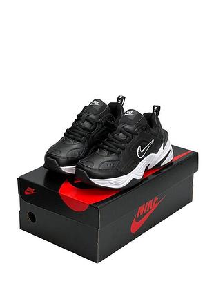 Женские кроссовки nike m2k tekno black white