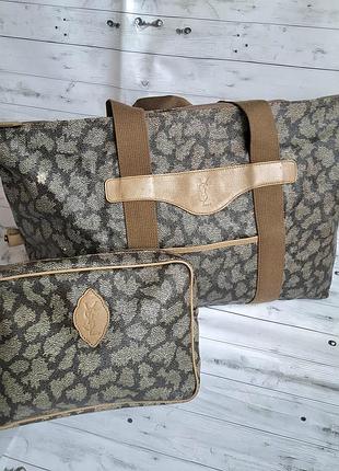 Винтажный дорожный сет yves saint laurent