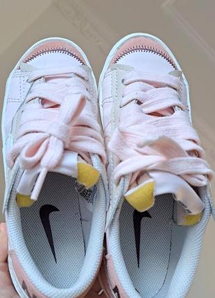 Кросівки жіночі nike blazer low '77 jumbo light soft pink 39 розмір, 25 см