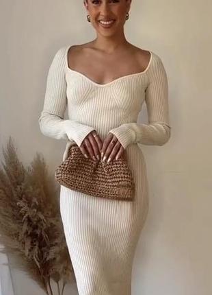 Сукня лапша в рубчик 7