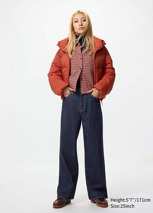 Прямі джинси uniqlo 26/31 та 28/33