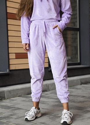 Брюки женские "lilac" фиолетовые #