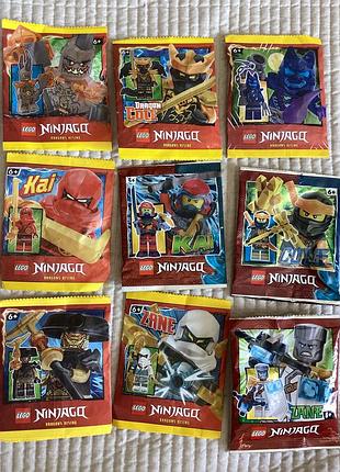 Нові мініфігурки lego ninjago з журналів dragons rising