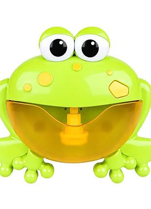 Игрушка для купания "жабка" x18002 bubble frog, со звуковыми эффектами