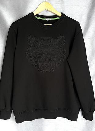 Чорний світшот kenzo