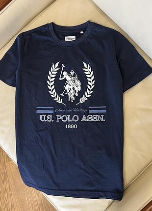 Фірмова футболка на хлопчика 12-13 років ріст 152-158 u.s.polo assn стан як нова