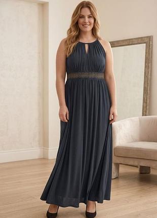 Елегантна вечірня сукня максі від бренду bonprix у розмірі батал (plus-size) нова!