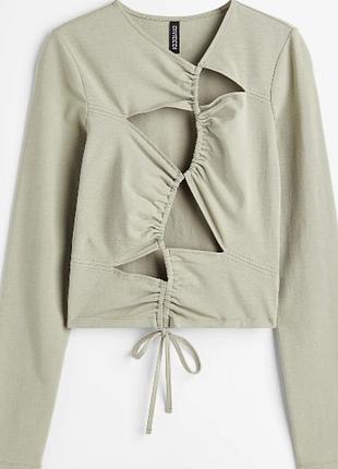 Ідеальний вкорочений топ h&m, розмір м.