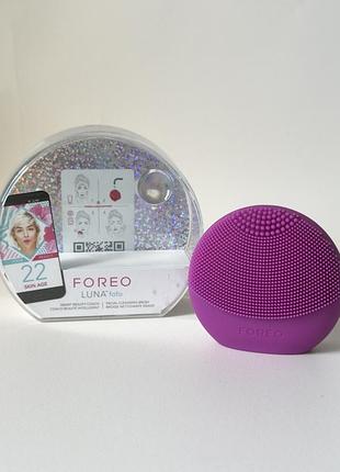 Foreo - luna fofo - розумна силіконова щітка для очищення та аналізу шкіри