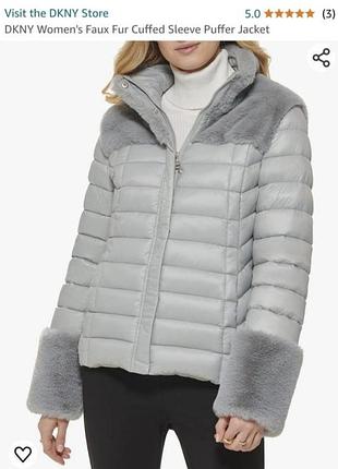 Dkny демісезонна куртка куртка з хутром dkny p.s