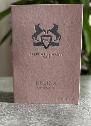 Пробник парфумів parfums de marly delina eau de parfum 1.5 мл для жінок