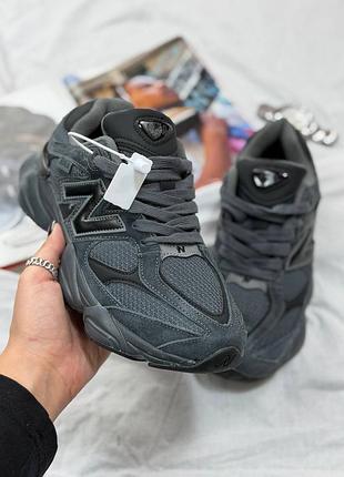 New balance 9060 dark grey термо