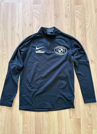 Кофта чоловіча nike чорна з довгим рукавом