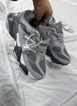 New balance 9060 grey термо 6