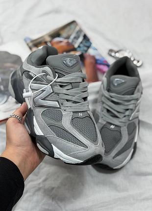 New balance 9060 grey термо