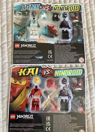 Нові lego ninjago — міні-фігурки 3