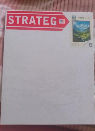 Картина по номерам strateg природа та гори 40x50 см