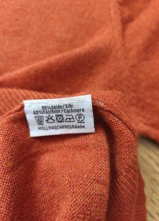 Светр a.w. dunmore cashmere, silk 7