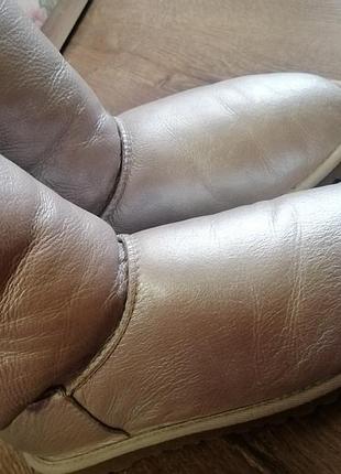 Ugg сріблясті 24-24,5см  оригінал