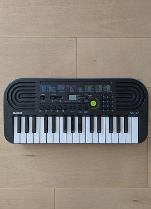 Дитячий синтезатор casio sa-47 (стан нового)