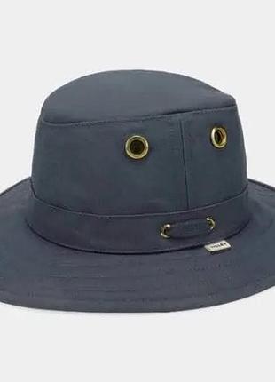 🧢 tilley t5 adventure hat — оригінальний панамний капелюх dark navy капелюх панама ковбойська