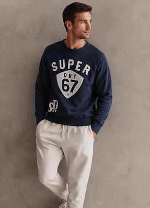 Теплий чоловічий світшот super dry