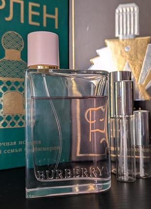 Розпив оригінал burberry her edp, тест, затест