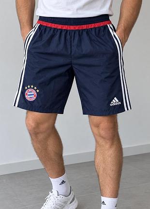 Вінтажні спортивні шорти adidas із символікою футбольного клубу fc bayern münchen( 50-52р)