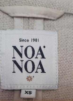Тренч льон котон noa noa xs 6
