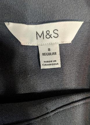M&amp;s юбка миди с разрезом на ноге 5