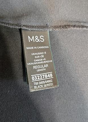 M&amp;s юбка миди с разрезом на ноге 7