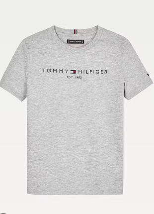Мужская футболка tommy hilfiger basic logo оригинал new !