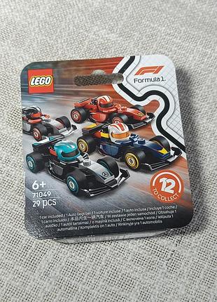 Конструктор lego minifigures коллекционные автомобили для гонок f1, 29 деталей