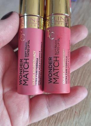 Eveline wonder match soft touch tinted lip oil