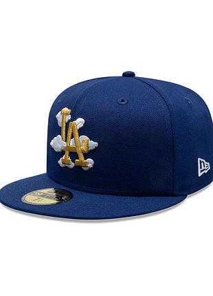 Бейсболка кепка new era 59fifty los angeles dodgers mlb cloud cerrada 57.7 7 1/4 4