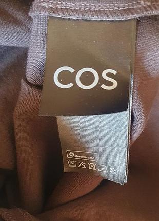 Миди платье cos цвета шоколад 4