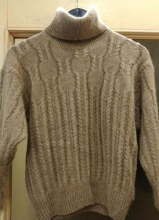 Country casuals (s). гарний теплий светр, світло-коричневий
