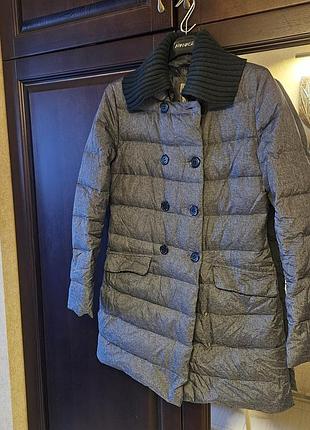 Куртка жіноча add пуховик сірий
