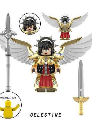 Фигурка warhammer целестина saint celestine my625 совместима с лего