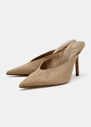 Шльопки мюллі від zara👌