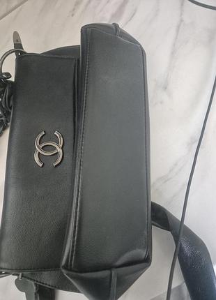 Сумка жіноча chanel чорна 2