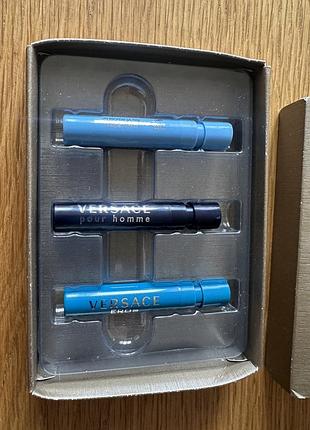 Пробники парфумів versace pour homme набір