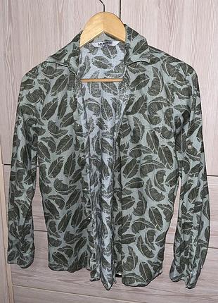 Сорочка lc waikiki для хлопчика  146-152 см з принтом